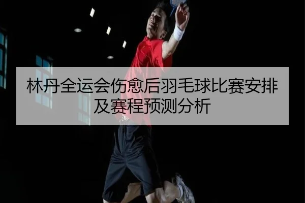 林丹全运会伤愈后羽毛球比赛安排及赛程预测分析